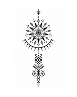 Ghera Navratri Tattoos