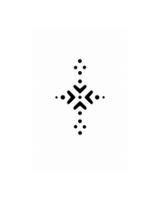 Bindu Navratri Tattoo - dotted minimal design