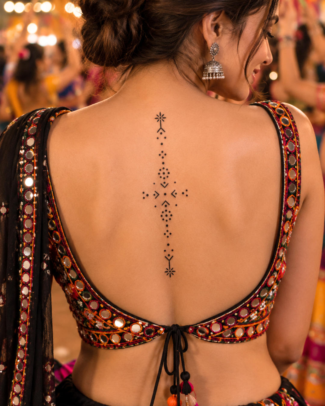 Garvi Girl Navratri Tattoos