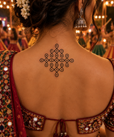 Kolam Navratri Tattoo