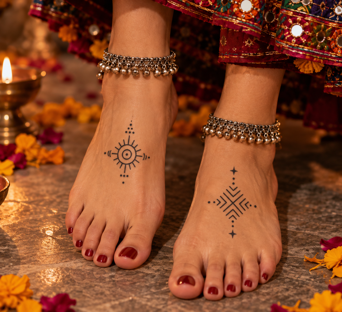 Ranjha Navratri Tattoo