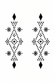 Rangoli Steps Navratri Tattoo