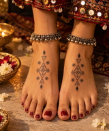 Rangoli Steps Navratri Tattoo