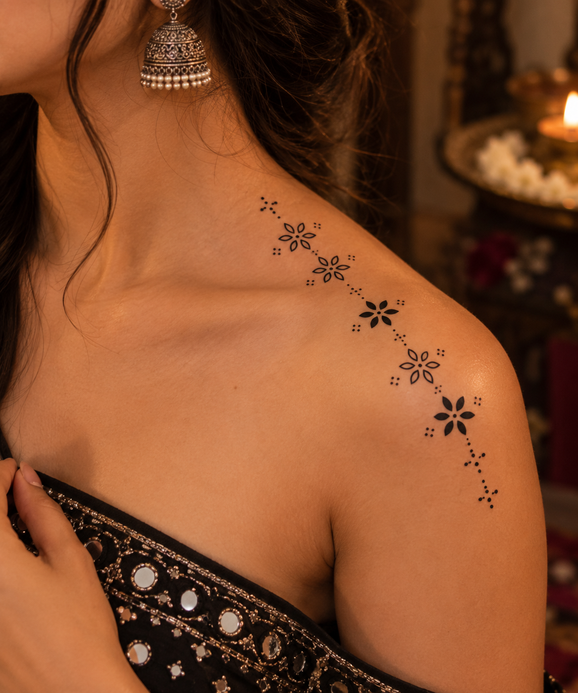 Garba Rekha Tattoo