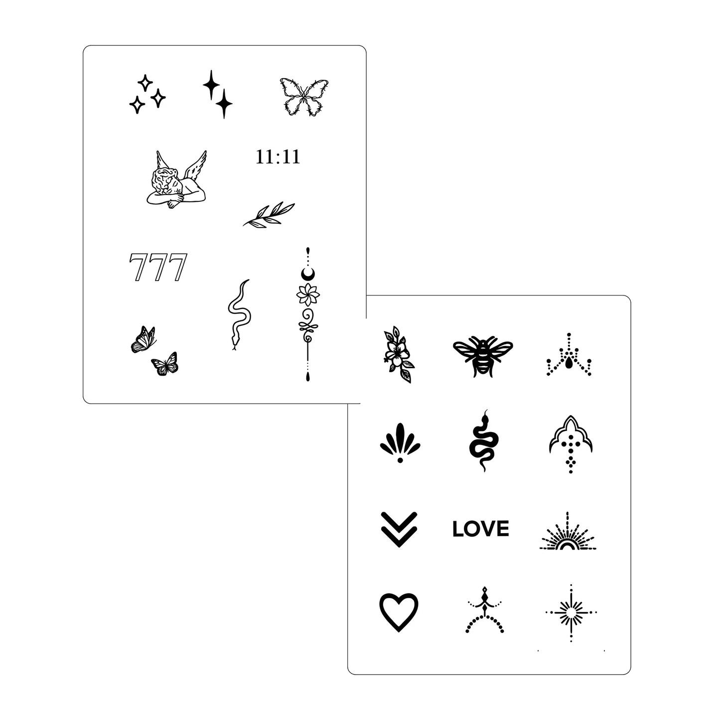 Finger Tattoos ( Pack of 2 )