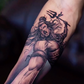 Forearm Lord Shiva Tattoo