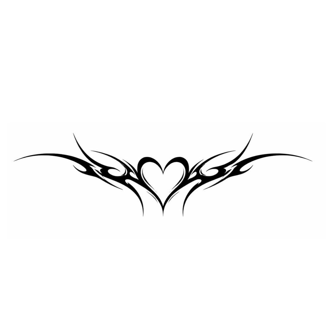 Tribal Heart Tattoo