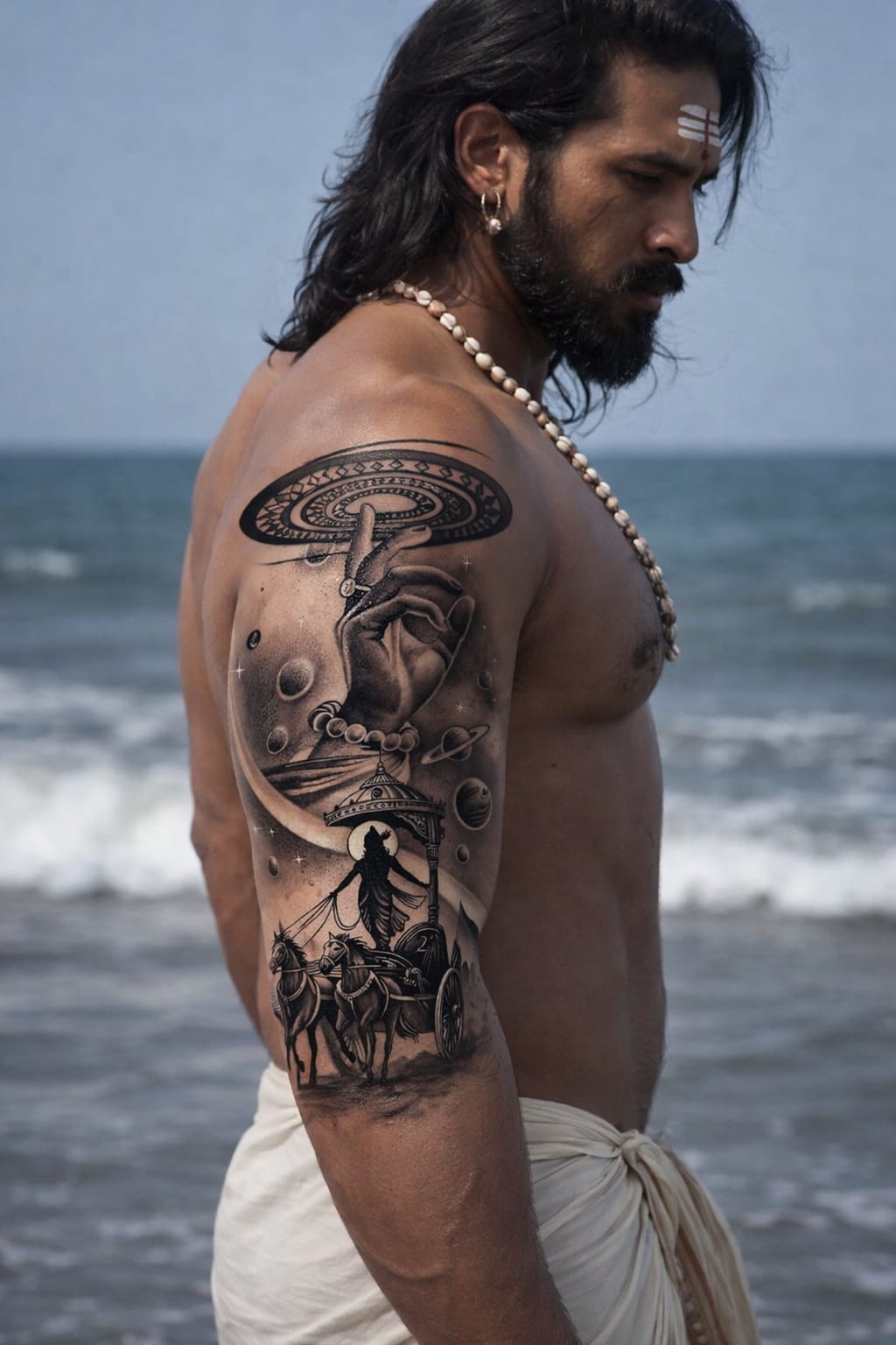 Viral Krishna Tattoo